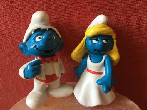 Abito sera puffo - abito,