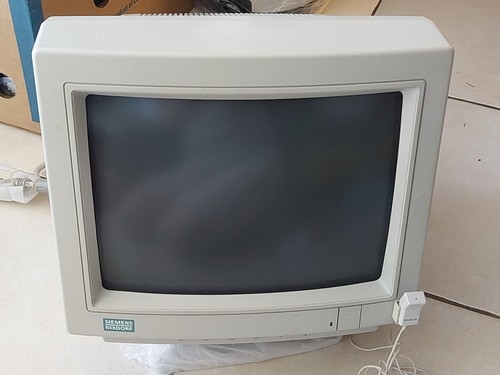 écran crt vintage siemens - Écran,