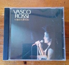 VASCO ROSSI CD COLPA D'ALFREDO  DISCHETTO NERO Label BLU Ricordi 1980