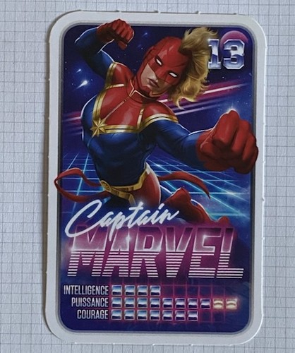 Carte marvel leclerc 2021 - marvel,