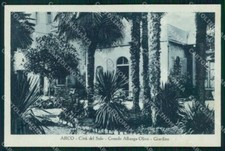 Trento Arco Grande Albergo Olivo Giardino cartolina RB5469