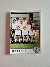 FIGURINA SUPERSTARS EUROFOOTBALL 82 PANINI TEAM DX TOTTENHAM n 169 DA RECUPERO