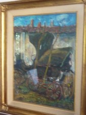 Quadro olio tela giovan - quadro, su
