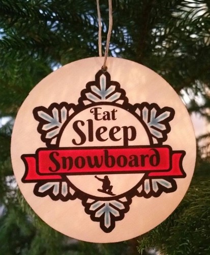 Set ornamenti in legno - (3),