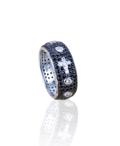 Anello rosario linee - anello, a