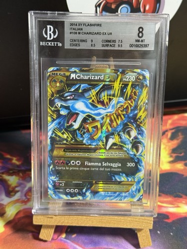 Pokemon bgs charizard - 8, ex