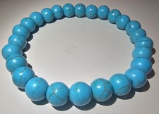 Bracciale Turchese perle 6mm