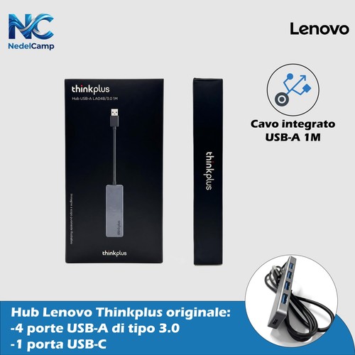 Hub usb lenovo porte - hub,