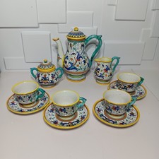 Set tè caffè Deruta Italy