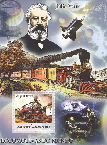 Jules verne locomotive - verne,