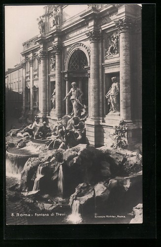 Roma fontana trevi - fontana, di