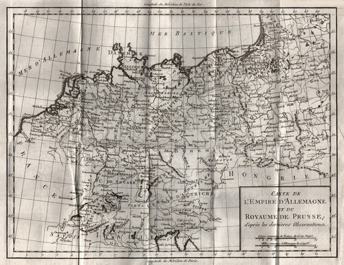 Germania originale incisione - germania,