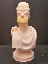 Emperor Homer Jay bust 140mm Simpson figurine statuette hand painted character