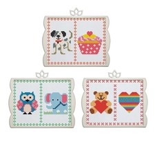 Kit punto croce stampati - , con