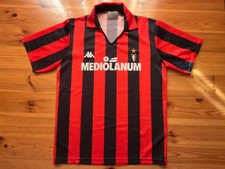 Maglia Home AC Milan 1989/90 – Kappa Mediolanum – Originale – Taglia XL