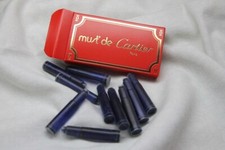 CARTIER - 10 Refill Blu per