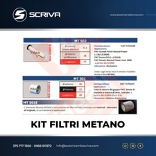 Kit filtri metano fiat - kit, 2