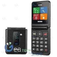 BRONDI FLIPPER TELEFONO CELLULARE A CONCHIGLIA DUAL SIM E FOTOCAMERA NERO