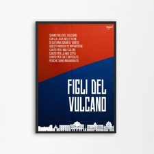 Poster quadro calcio tifosi - poster,