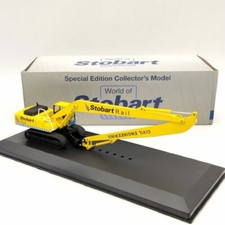 Escavatore idraulico Atlas Eddie Stobart Rail Komatsu PC340 W122 Civil 1:76 auto