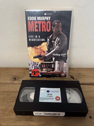Vintage metro eddie - metro, vhs