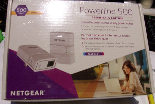 Netgear powerline 500 kit - netgear,
