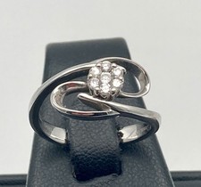 ANELLO ORO BIANCO 18KT 750