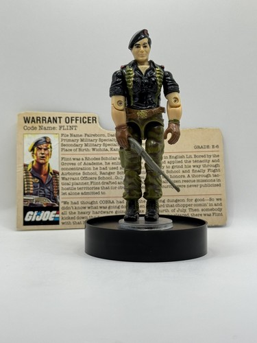 Hasbro 1985 joe - joe, flint