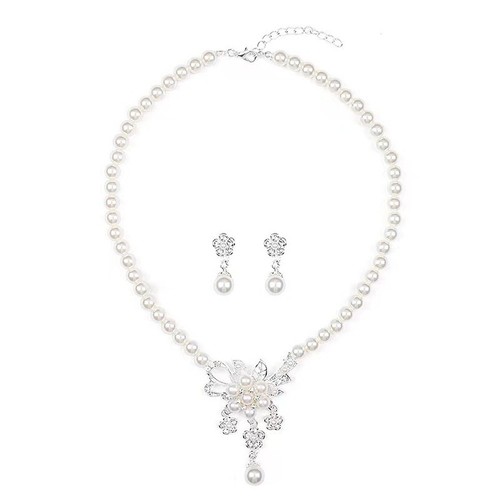 Set orecchini collana - , floreale