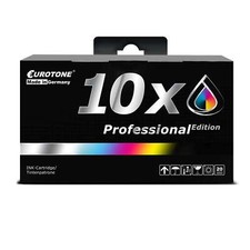 10X Eurotone PRO Cartuccia Per HP OfficeJet 7110 Formato 6100-E-Stampante