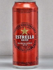 Lattina di birra ESTRELLA