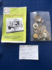 FERMI MOTORE PARZIALE FIAT 600 I° II° SERIE MARCA P.K.2 2950/4 MANCANO PEZZI