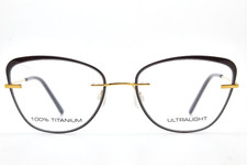 occhiali farfalla rimless titanio montatura donna 👓 ULTRALIGHT UL1213G 52 C1