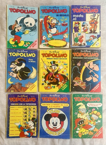 Topolino rivista numeri sett - rivista,