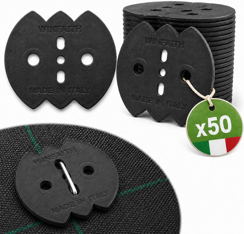 Rondelle nere plastica - rondelle,