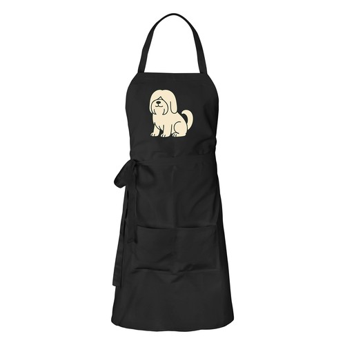 Grembiule lhasa apso fumetto - grembiule,