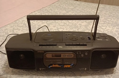 Aiwa sr300 boombox radio - boombox, cd