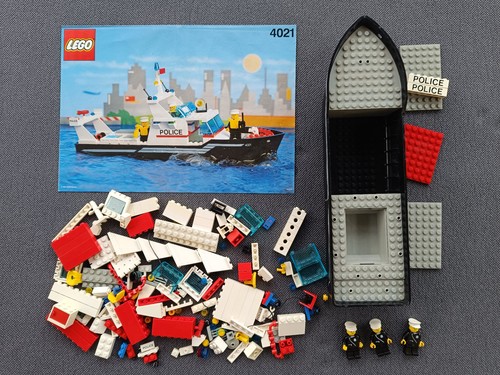 Lego 4021 police patrol boat - 4021,