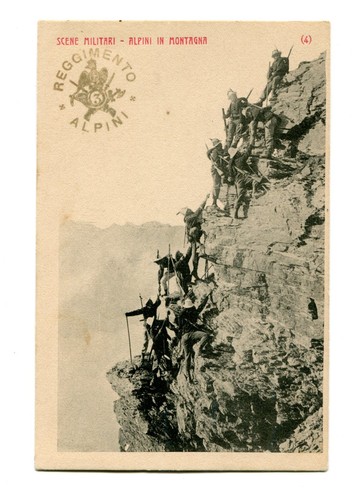 Alpini cartoline regg - cartoline, 3°