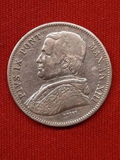20 baiocchi 1859 Vaticano Pio