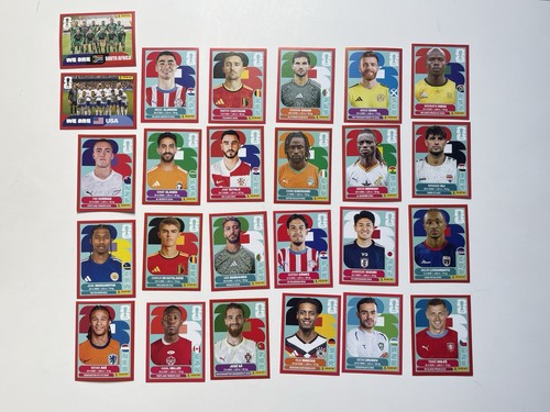 Lotto figurine panini - 25,