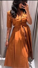 ZARA NUOVA DONNA MIDI CINTURA