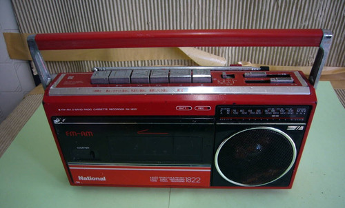 National panasonic 1822 - national, rx-1822