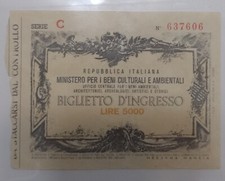Italy Biglietto D'Ingresso