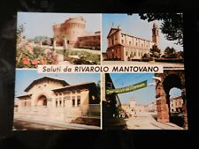 20145) PROVINCIA MANTOVA SALUTI DA RIVAROLO MANTOVANO VEDUTE