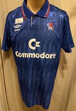 Maglia FC Chelsea London originale umbro home 1991-1993 "Commodore" taglia XL nuova