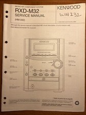 Kenwood rxd m32 - stereo, manuale