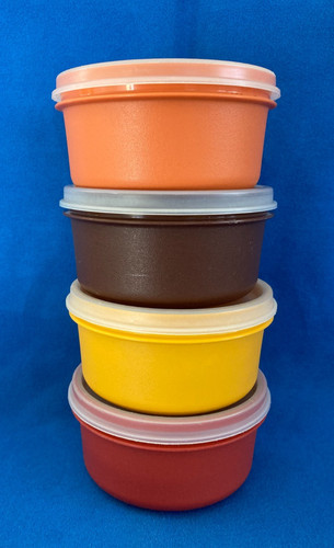 Vintage tupperware set 4 - set,