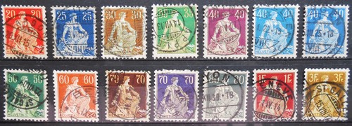 Svizzera timbro completo di - ,