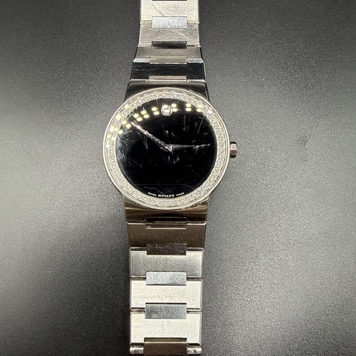 Movado museum diamond bezel - museum,